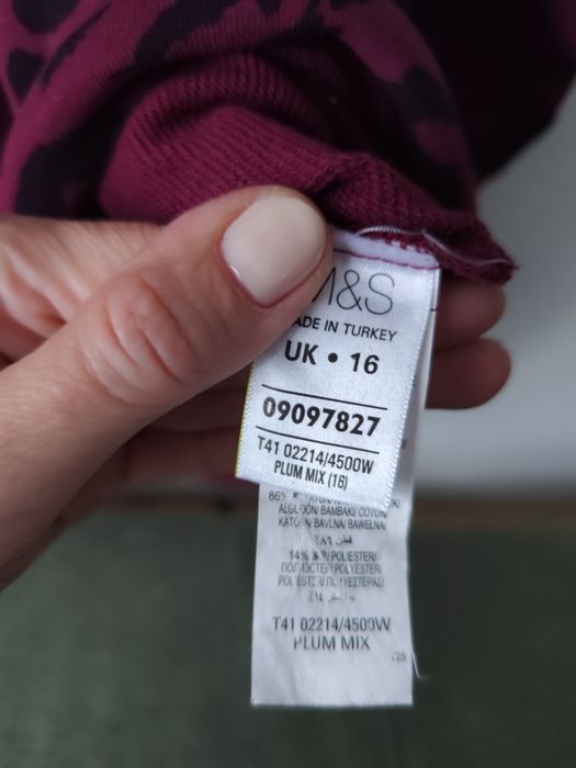 Bluza Marks & Spencer M&S rozmiar 16 cętki