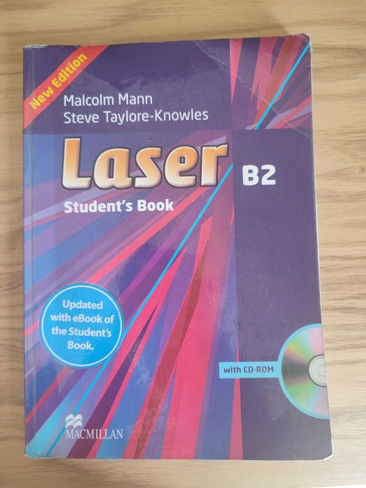 Manuais escolares Inglês "Laser B2"