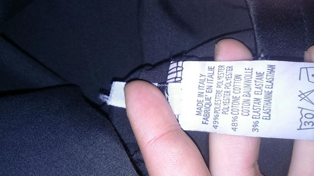 Sukienka czarna włoska