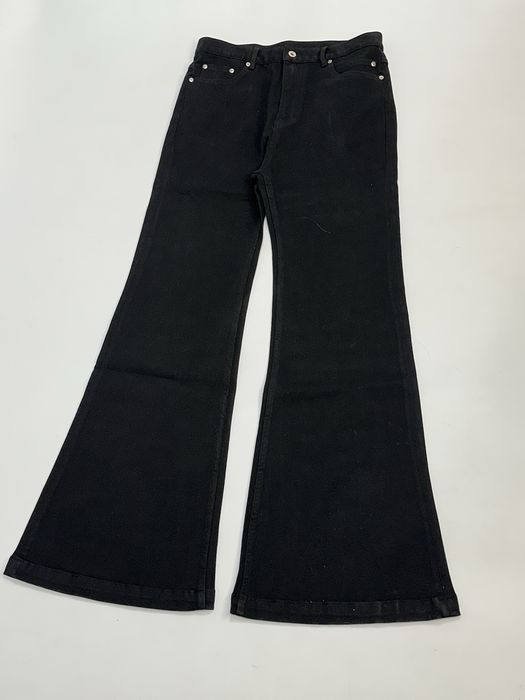 Rick Owens DRKSHDW клеш джинсы черные чорні джинси banana boot cut M