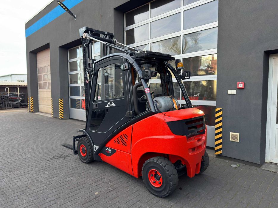 Wózek widłowy Linde H25T-02 2019 rok  7910 h kabina 944