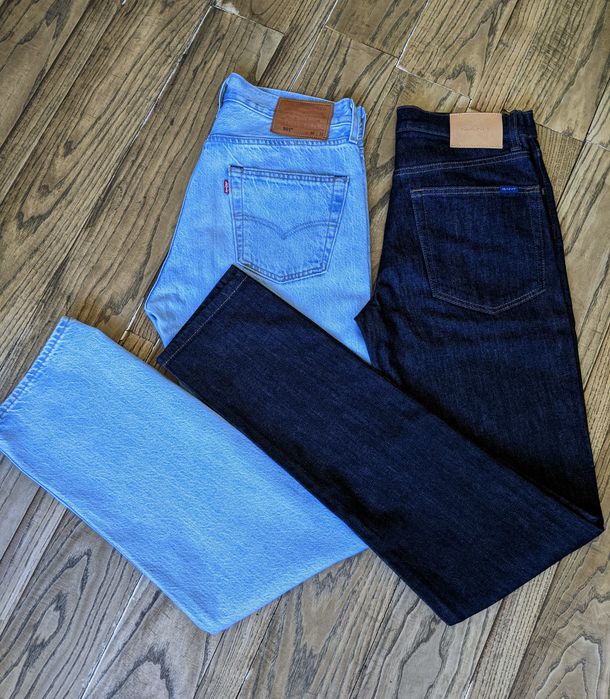 Джинси Levi's 501 premium, GANT.