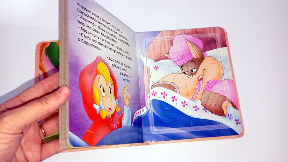 Capuchinho Vermelho - Histórias co Puzzle