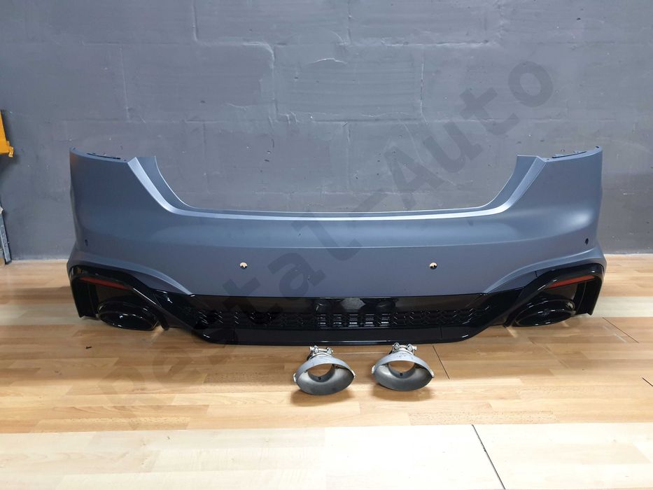 задний бампер a5 b9 rs Бампер с диффузором ауди а5 б9 рест Audi ауди