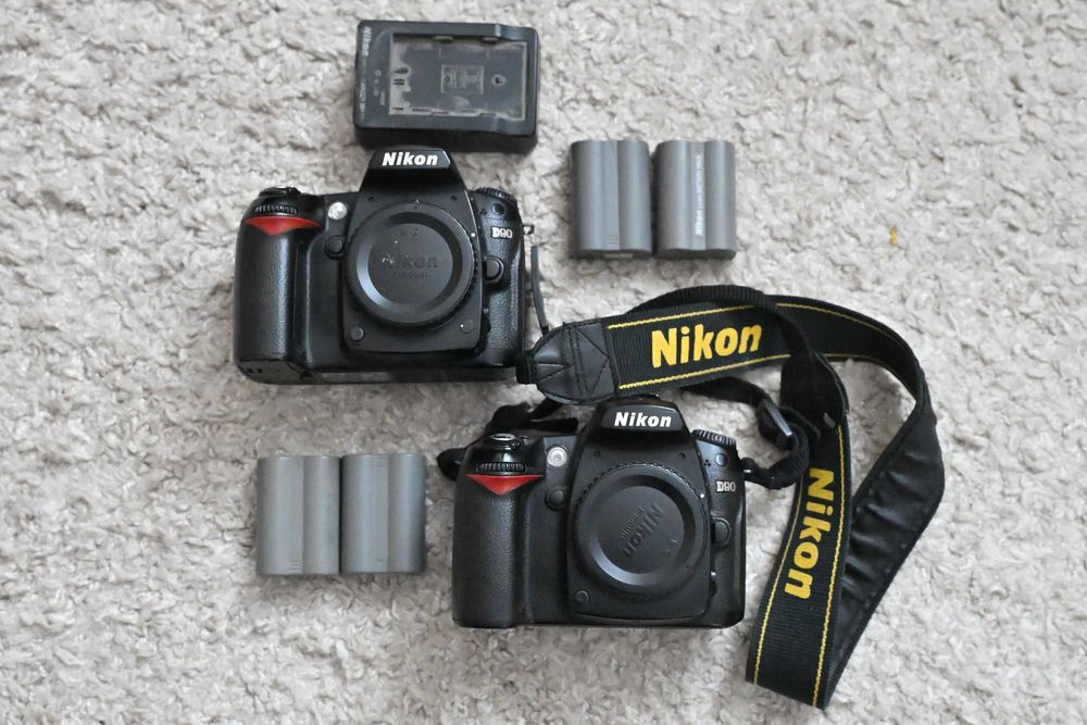 Nikon d90 з обєктивом 50 1.8