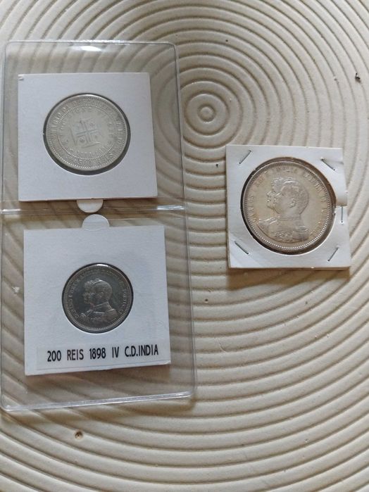 Coleccao 200  500 e 1000 reis descoberta da india