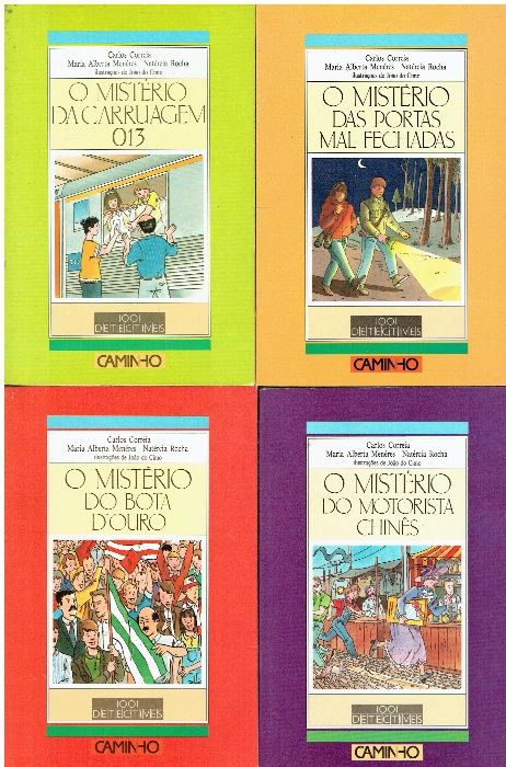 9075 Colecção 1001 Dectectives de Carlos Correia/Maria Alberta Menere