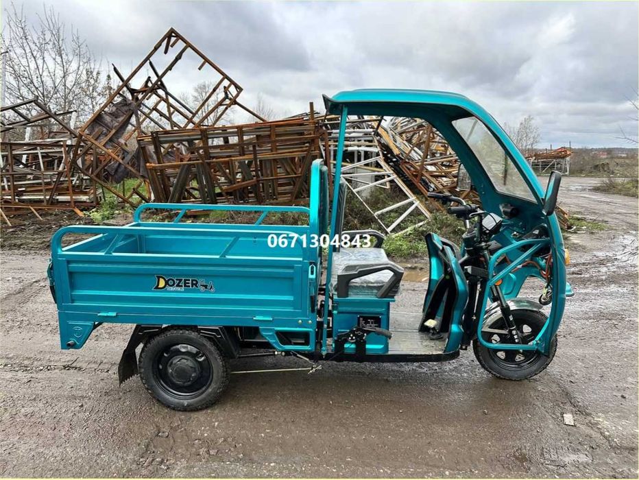 Електротрицикл DOZER Model 1 Вигідні умови ДОСТАВКА Дозер