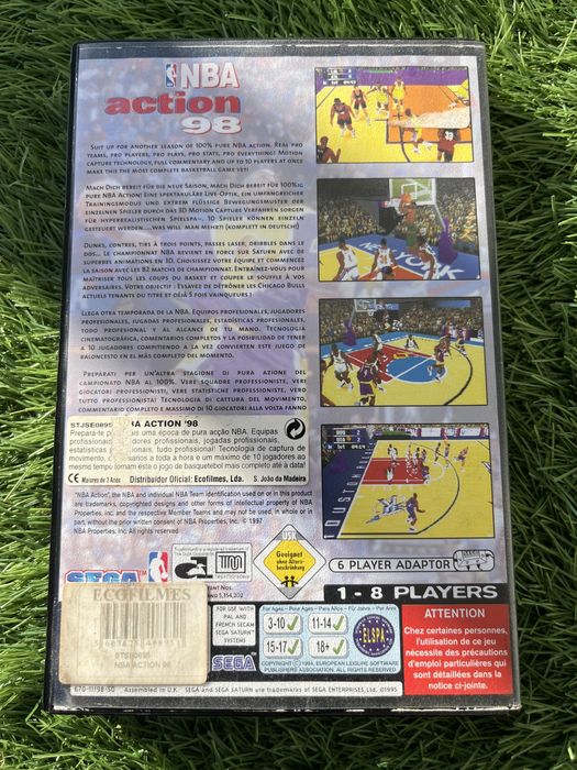 NBA Action 98 - Sega Saturn