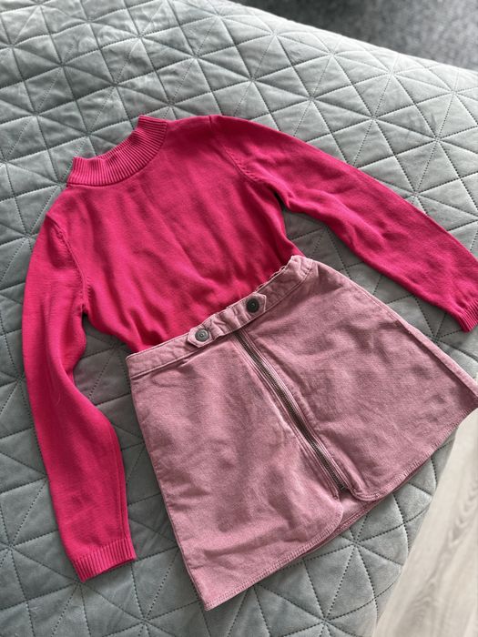 Комплект спідниця і светр Zara 8 р.