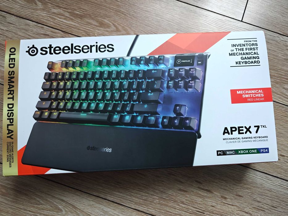 Klawiatura SteelSeries Apex 7 TKL Red Switch