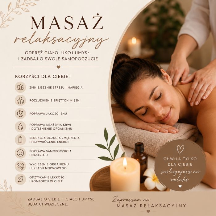 Masaz relaksacyjny
