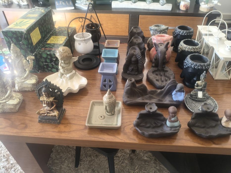 Vendo queimadores de velas e incensos