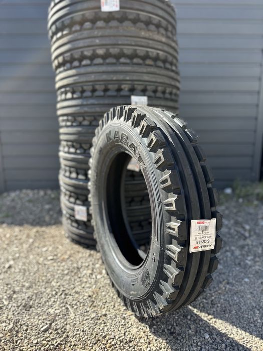 Opona 6.00-16 KABAT 6PR Polskie - C330 C360 MF T25 - Dostawa gratis