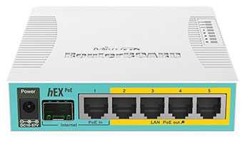 MikroTik hEX PoE (RB960PGS)