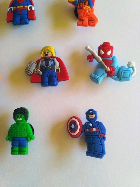 Super-heróis Lego Avengers Vingadores Pins