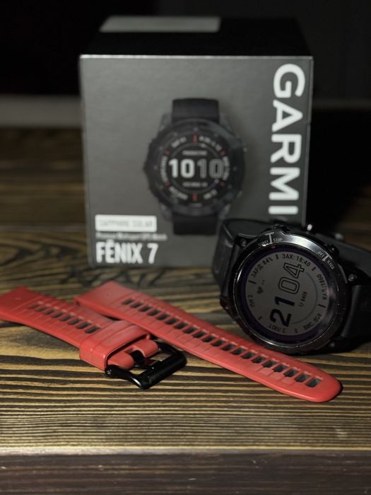 Garmin fenix 7 sapphire solar