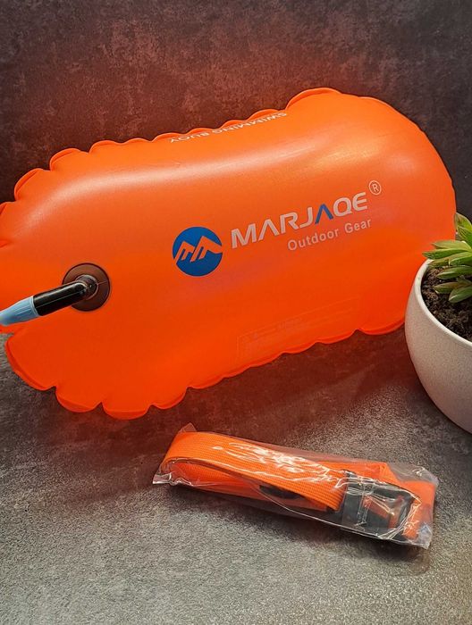 Bojka asekuracyjna do pływania dmuchana 40cm NOWA Szybka wysyłka!