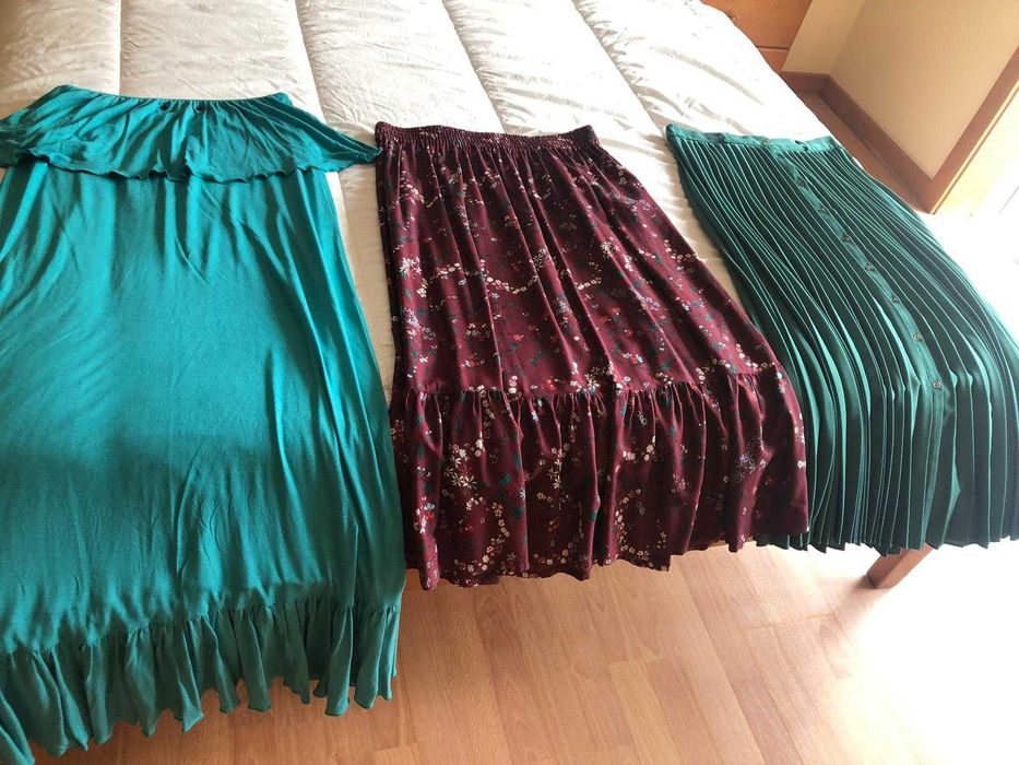 Lote de roupa de mulher