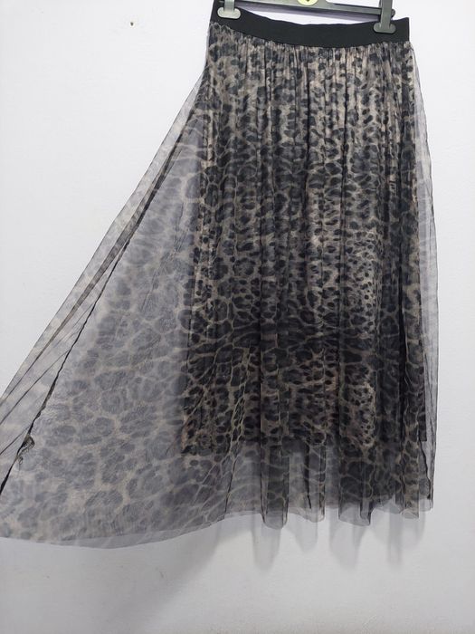 Spodnica maxi długa tiul uni L XL XXL 40 42 44
