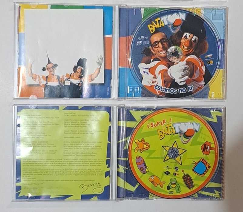 2 cd's de musica Batatoon