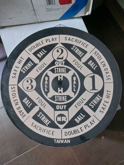 Jogo de dardos dos anos 80.
