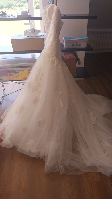 Vestido Noiva como Novo e acessórios