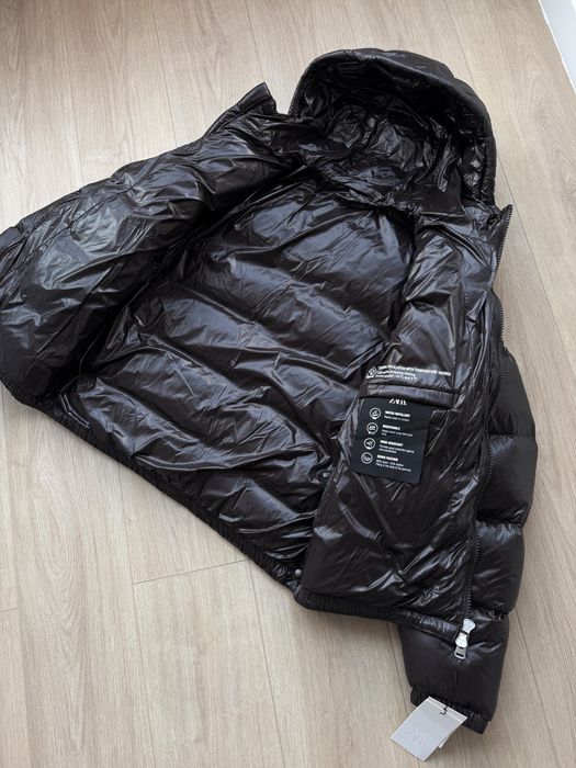 Пуховик Zara Puffer Jacket Оригінал Куртка Зимова Нова Мужская Новая