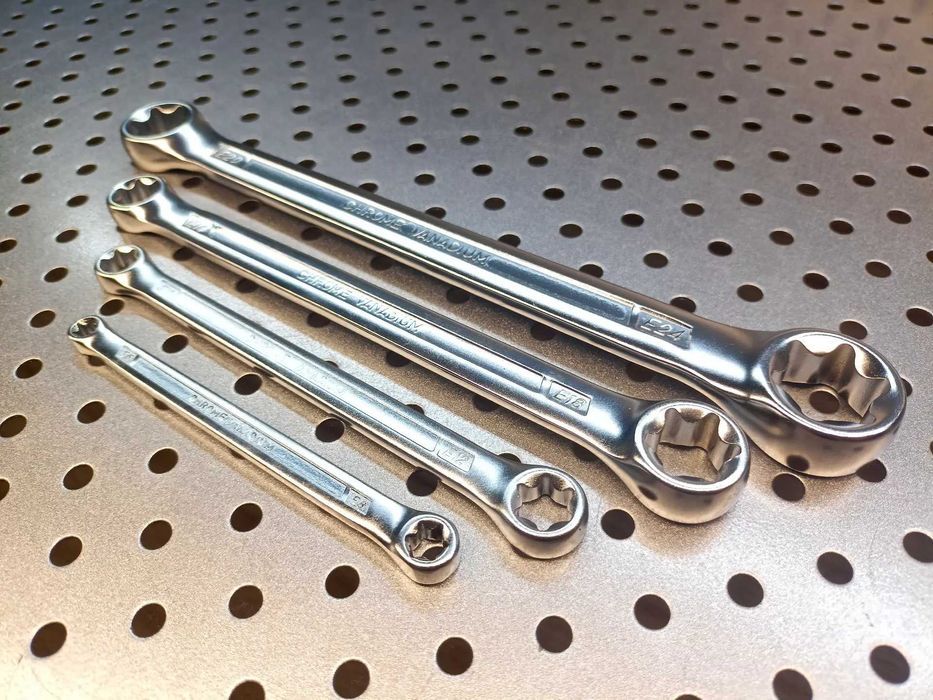 klucze TORX E6 X E8 E10 X E12 E14 X E18 E20 X E24 Klucze płaskie TORX