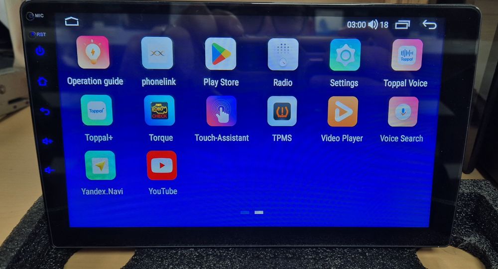 Autoradio Android Wi-Fi e 4g NOVO