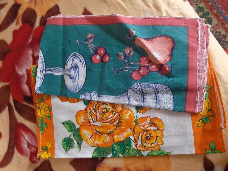 Полотенца махровые, льняные и вафельные, СССР, очень хорошего качества