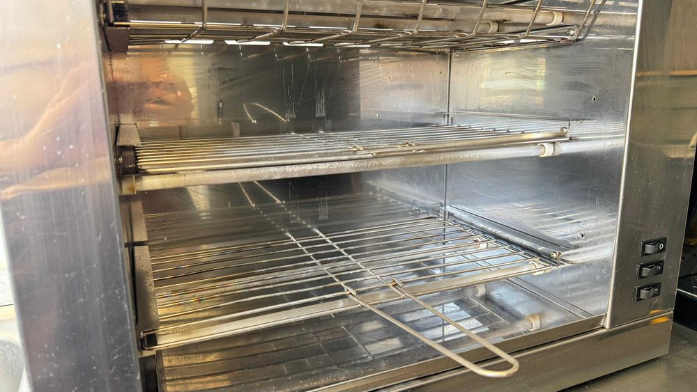Torradeira Profissional JuneX THJ9123 — 2 Câmaras Inox