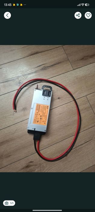 zasilacz pod  Car Audio 13,8v 60a