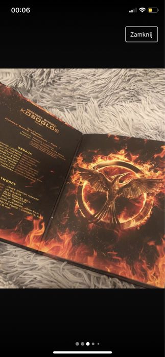 Nowa płyta Dvd igrzyska śmierci kosogłos cześć 1