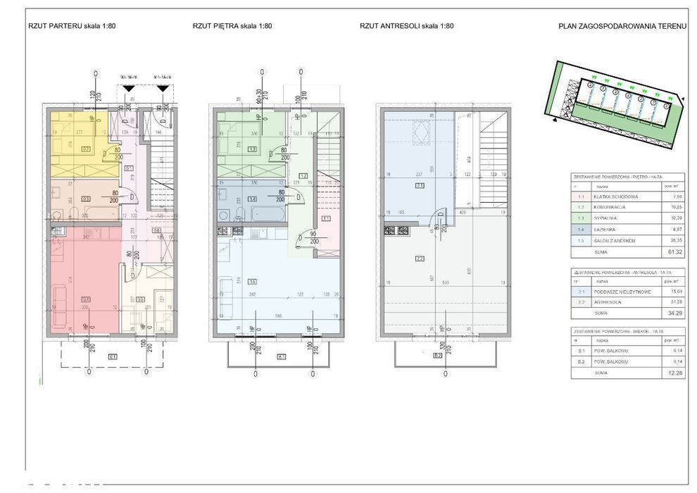 Apartament Platynowa dwupoziomowe