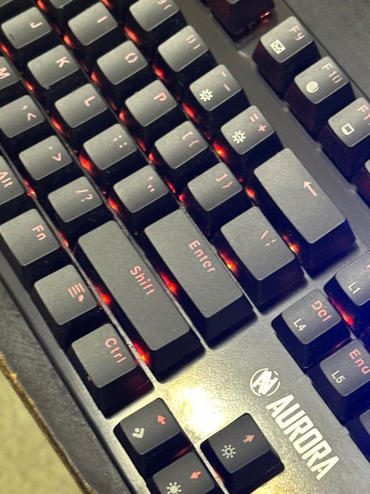 Klawiatura Gamingowa Aurora K-2 RGB + Mysz Genesis Xenon 220