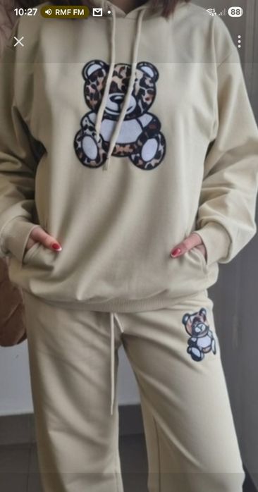 Dres z kapturem  miś