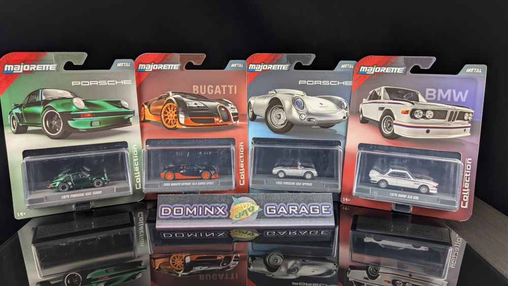 1975 Porsche 930 Turbo Majorette z gablotką