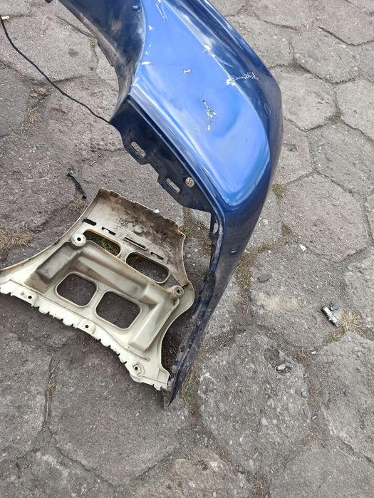 BMW e90 zderzak tył m pakiet 381 Le Mans blau metallic tanio