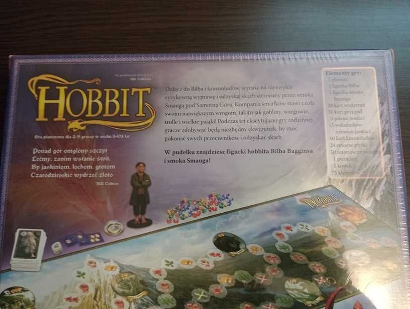 Gra planszowa  HOBBIT PL NOWA Fabrycznie zafoliowana Egmont Kolekcjonerska