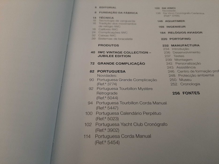 Relógios IWC 2010/11