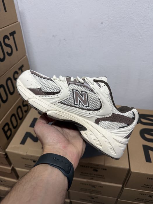 New Balance 530 Turtledove Mushroom кросівки ню беланс 530 сітка