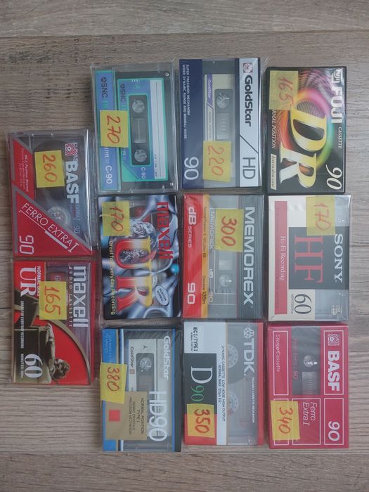 Аудиокассеты/кассеты/демокассеты