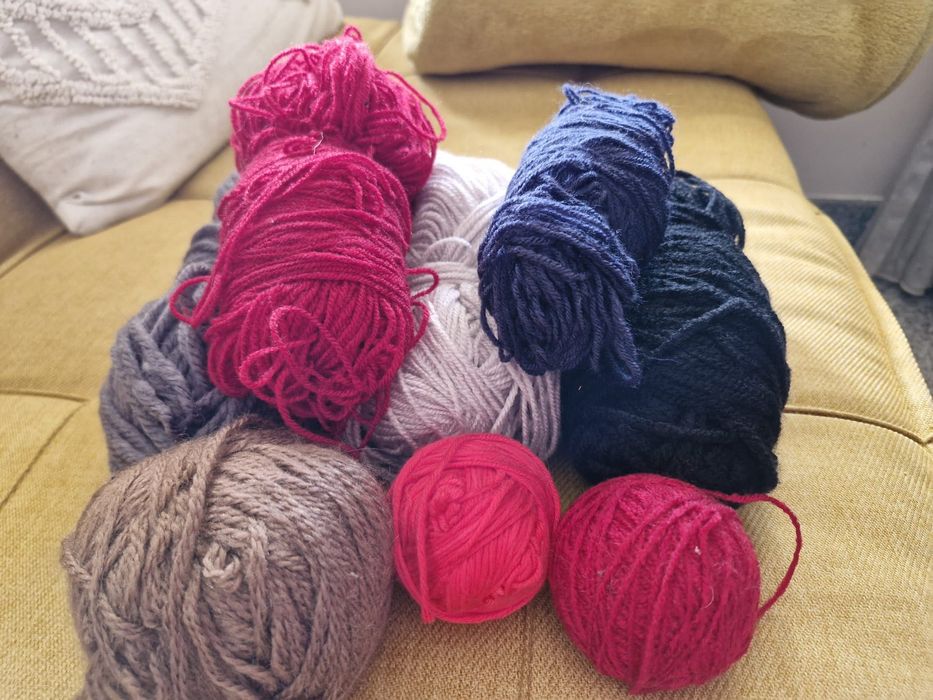 Linhas tricot/ Crochet variadas