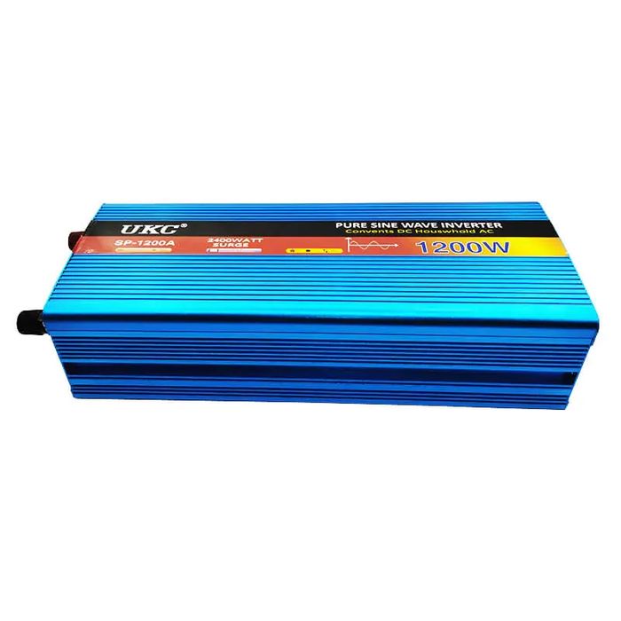 Инвертор 1200W 12V-220V С чистой синцсоидой (для котла, холодильника
