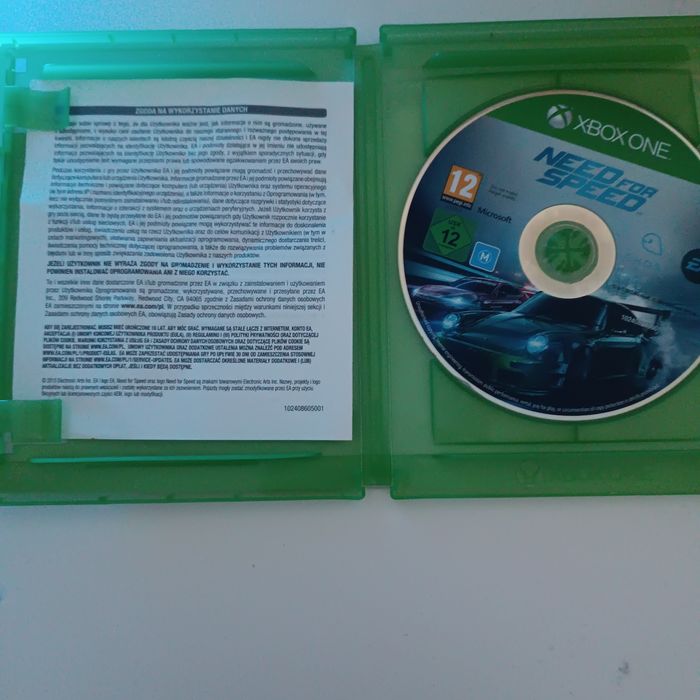 Need for speed 2015 Xbox One wersja pudełkowa