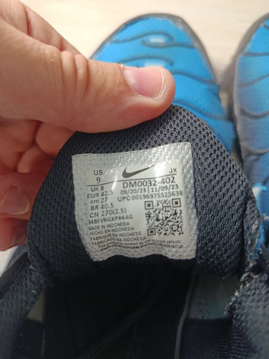 Nike Air Max Plus TN чоловічі кросівки 42 розмір 27 см