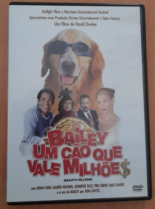 DVD Bailey o cão que vale milhões