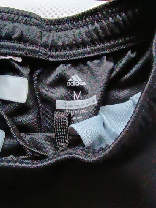 Spodnie czarne Adidas r. M 11-12 lat