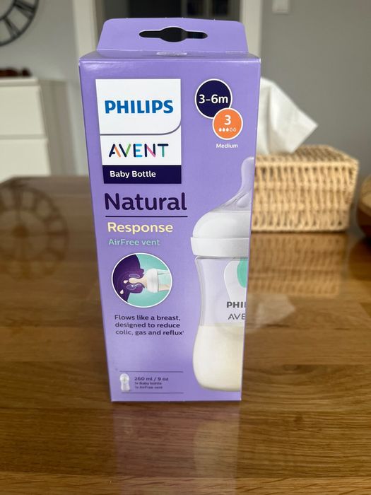 Butelka Philips Avent Natural Response raz użyta